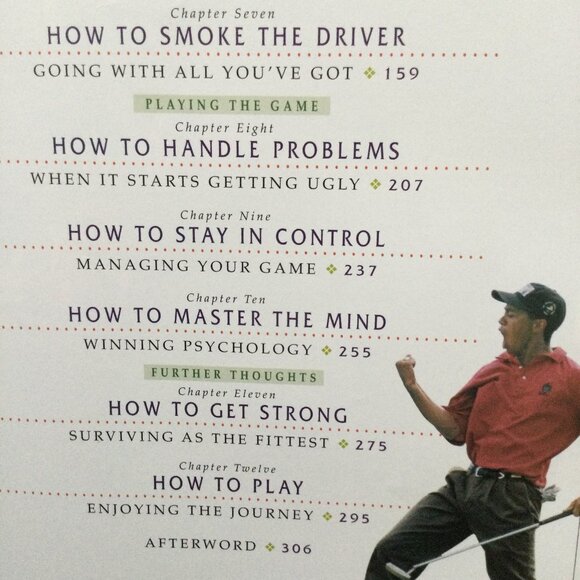 Tiger Woods GOLF Book - Picture 4 of 4